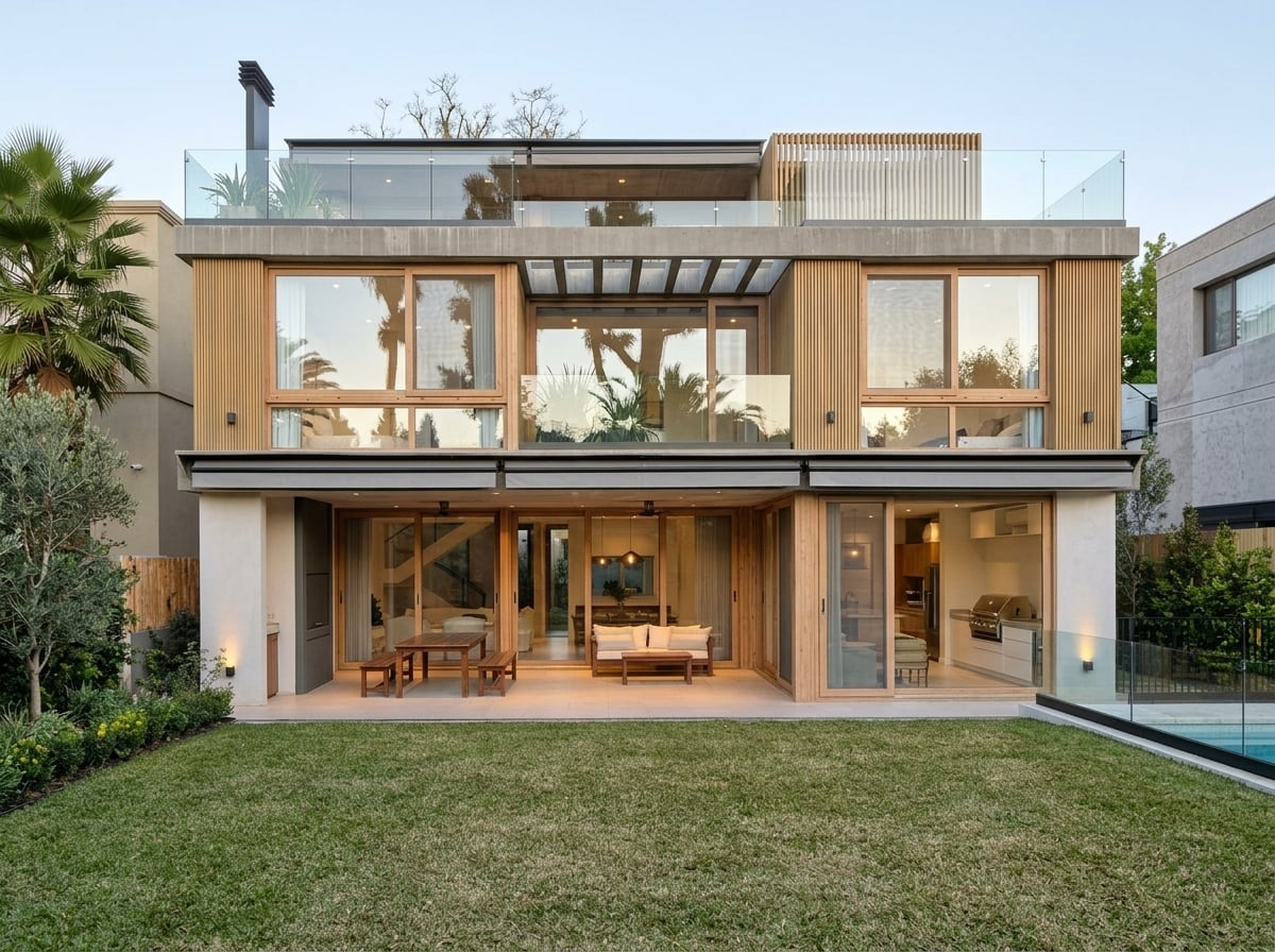 Casa en Rincón de la Horqueta — Estudio Abad-Gadano, gerenciamiento Gabriel Moirano